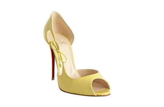 scarpe da sposa gialle