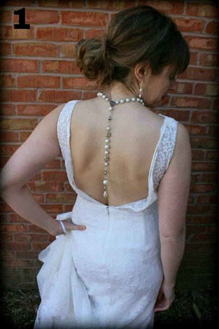 La collana da schiena - back necklace - 1