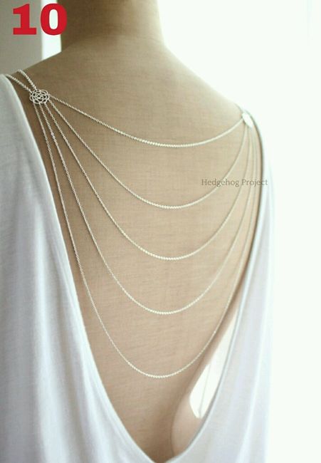 La collana da schiena - back necklace - 10