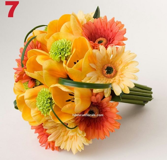 10 bouquet arancioni - 7