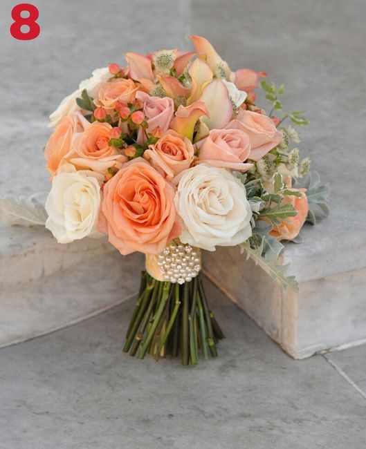 10 bouquet arancioni - 8