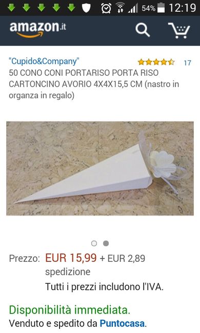 Coni portaconfetti.....help - 1