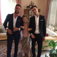 i miei ragazzi con mia madre che non c'è piu da Gennaio