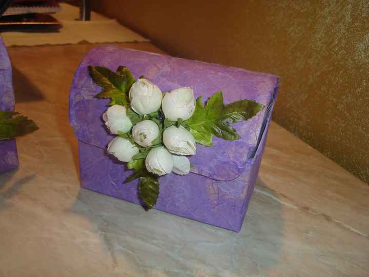 cofanetto portaconfetti