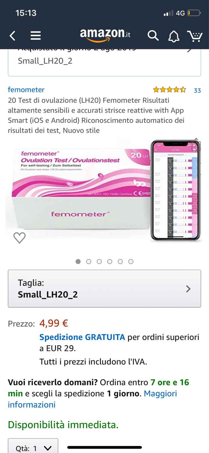 Consigli test ovulazione digitale avanzato clearblue - 1