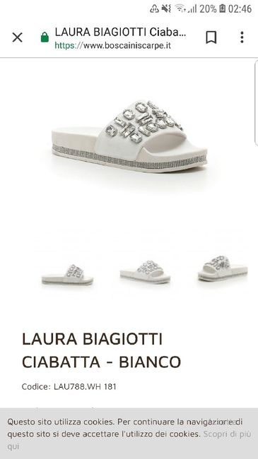 Mi fate vedere le ciabatte che indosserete a casa? - 1
