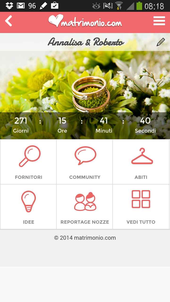 Quanto manca alle vostre nozze? - 1