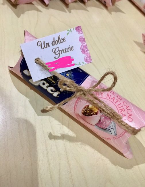 Segnaposto ringraziamento 1