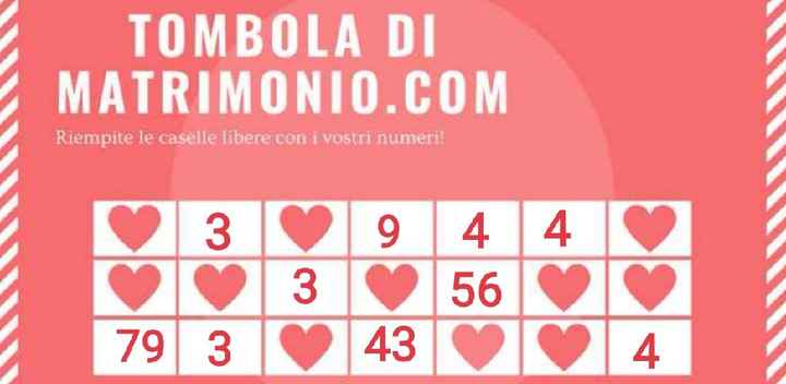 Condividi i tuoi numeri! - 1