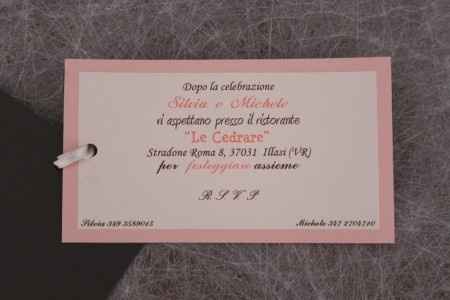 Partecipazioni testo originale fai da te - 3