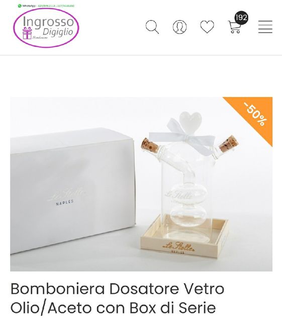 Costo bomboniere 1