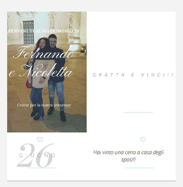 Gratta e vinci degli sposi!! - 4