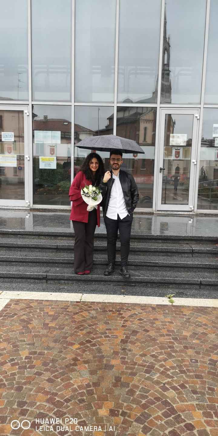 Oggi il nostro primo passo❤🤵‍♂️👰‍♀️ - 1