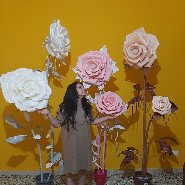 Matrimonio rose giganti 2