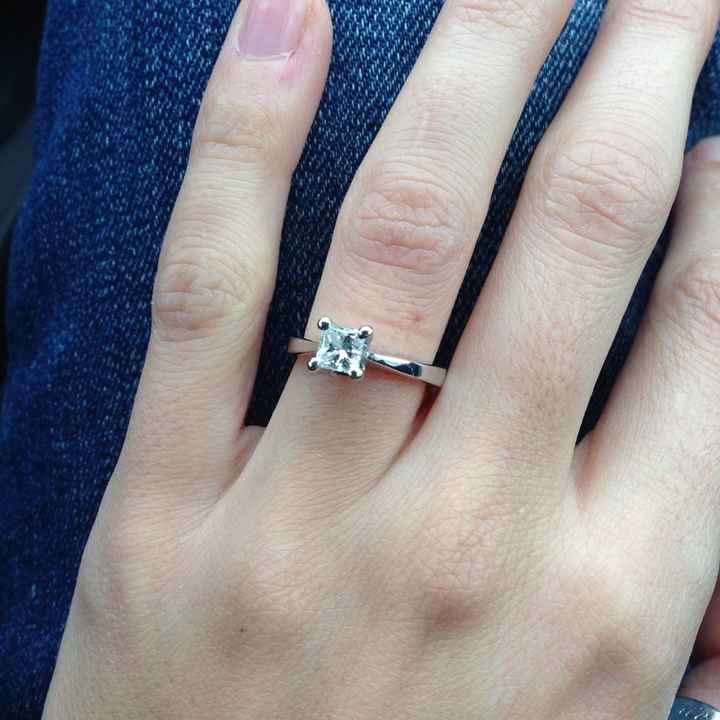 Come sono i vostri anelli di fidanzamento? - 1