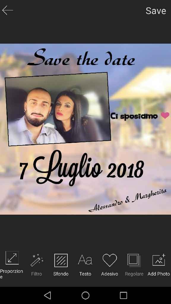  Eccolo pronto il nostro save the date! - 1