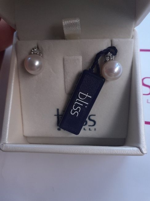 i miei orecchini in diamanti? 1