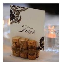 Segnatavoli tema vino - 1