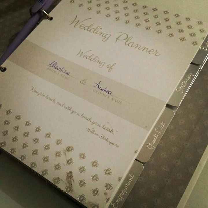 Wedding organizer book arrivato!!! 😍😂 - 2