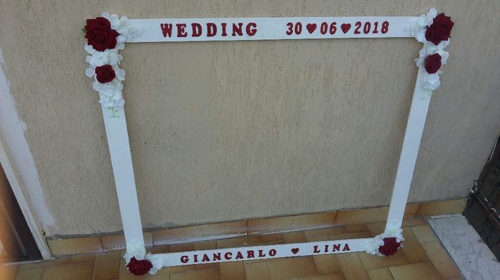 Cornice photo boot fai da te! - 2