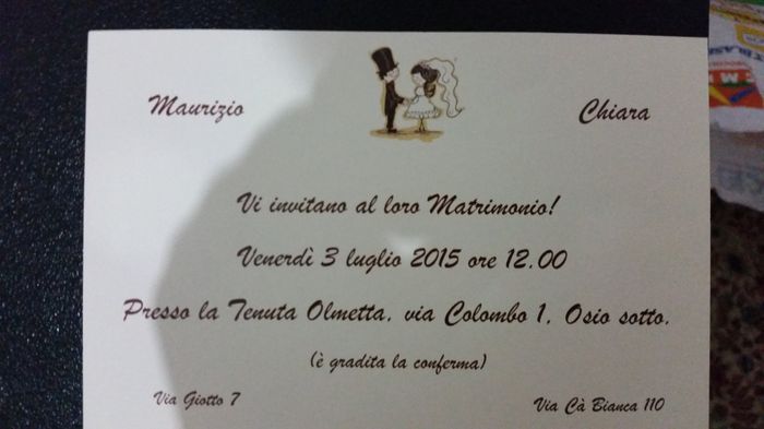 Vi piacciono le mie partecipazioni? - 1