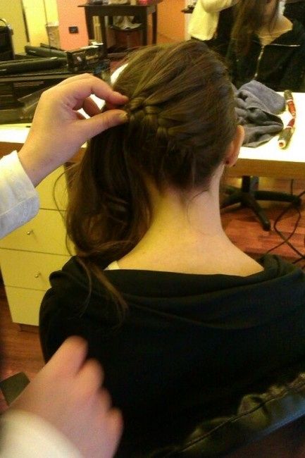 Prima prova acconciatura foto  - 1