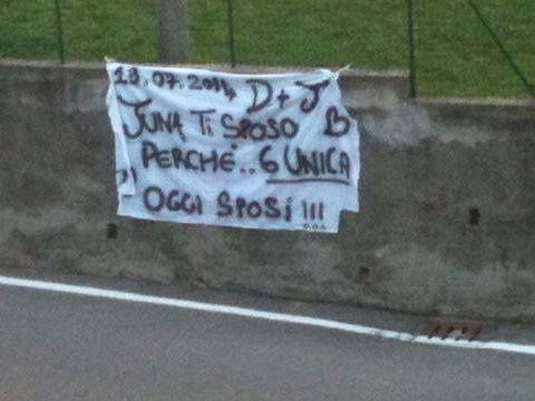 lo striscione