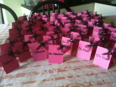 Segnaposti fai da te  - 1