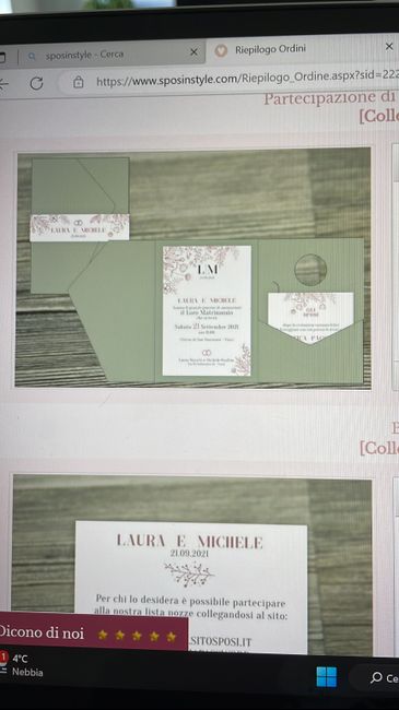 Dubbi stile/colori del matrimonio 1