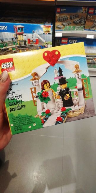 Cake topper lego su naked cake - 2