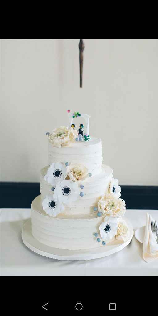 Cake topper lego su naked cake - 1