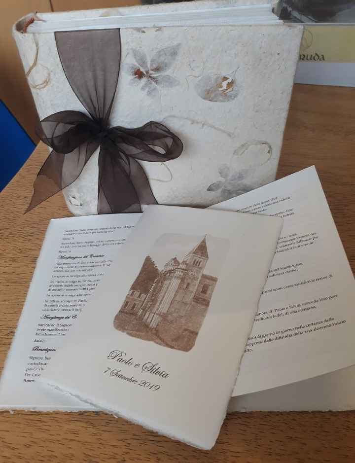 Libretti messa e menù - 1