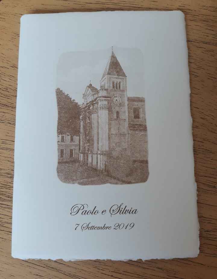 Libretti messa e menù - 2