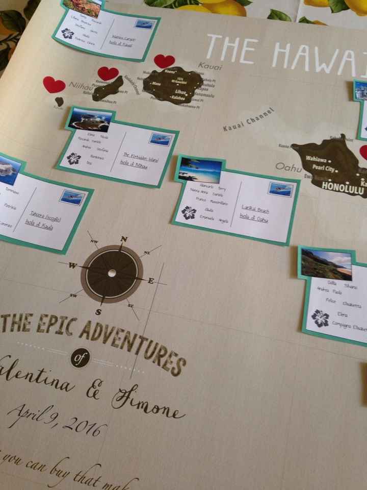 Work in progress... tableau de mariage - 4