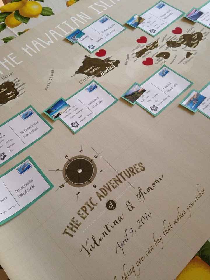 Work in progress... tableau de mariage - 5