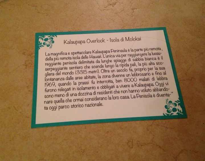 Tableau, segnaposto e tanto altro - 2