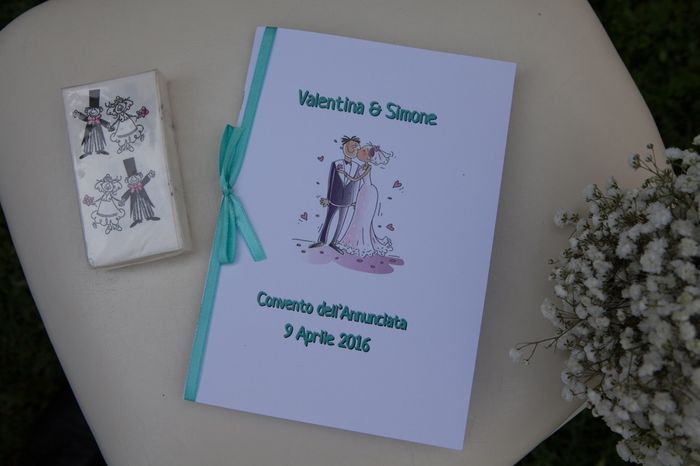Fazzolettini e libretto cerimonia 