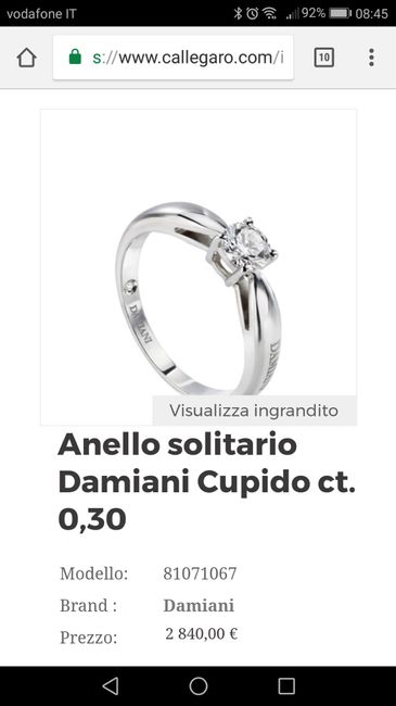 Il mio anello di fidanzamento preferito - 1