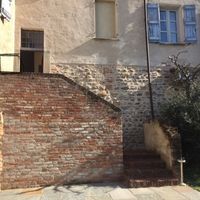 la scala dalla quale farò il mio ingresso in caso di bel tempo