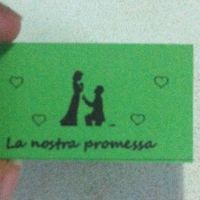 bigliettino per confetti