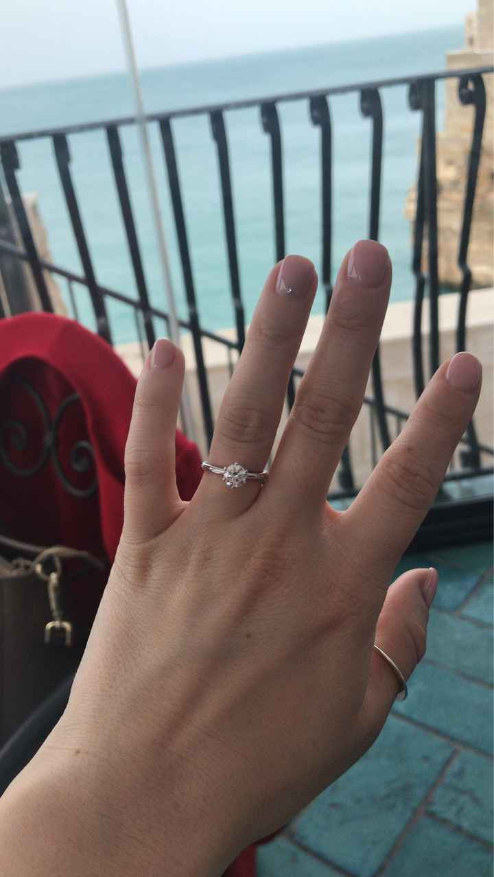 Mi fate vedere il vostro anello della proposta?? - 1