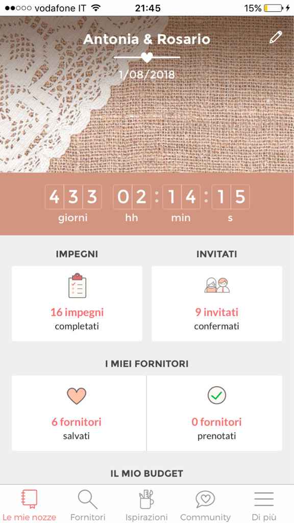 Quanto segna il vostro countdown? - 1