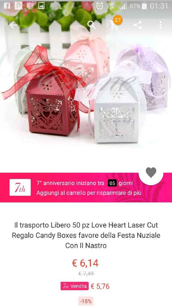 Se facessi le scatoline coi confetti da me? - 1