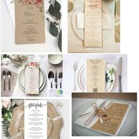 menu matrimonio