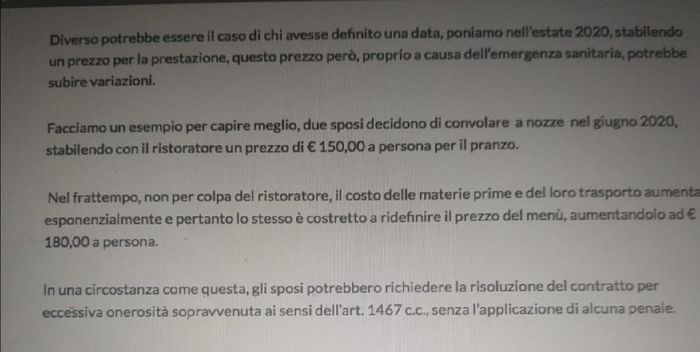 Matrimoni rimandati covid 19 1