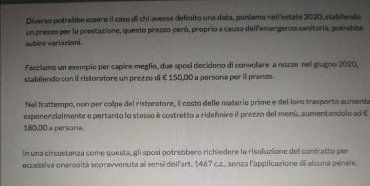 Matrimoni rimandati covid 19 - 1