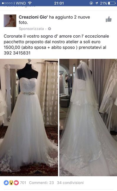 Abito sposa e sposo 