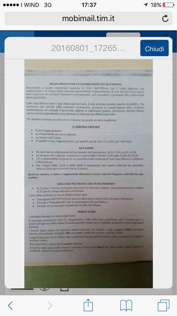 Chi si sposa e può darmi info sulla chiesa colle sant'alfonso? - 1