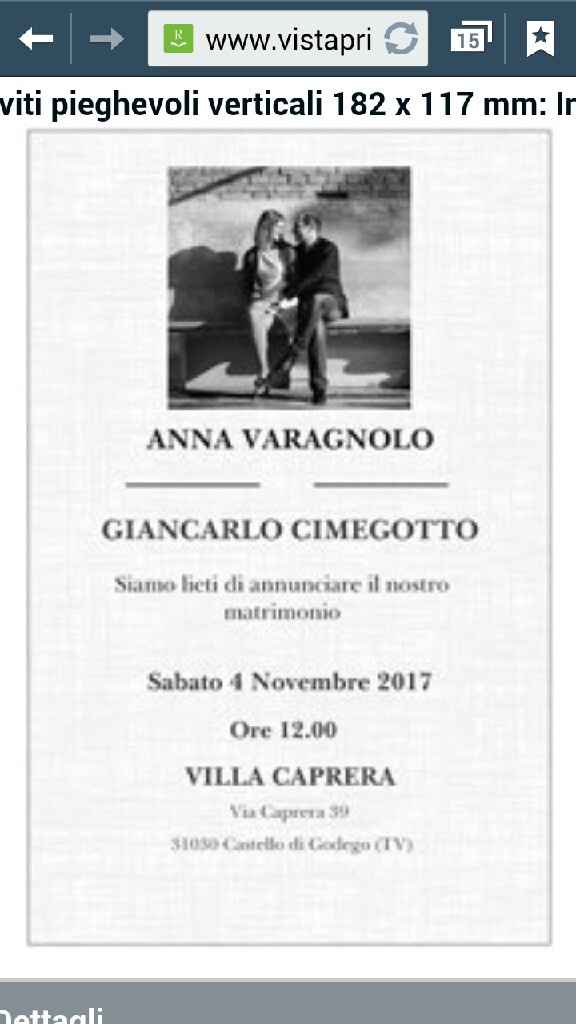 Dubbio annuncio/partecipazioni - 1