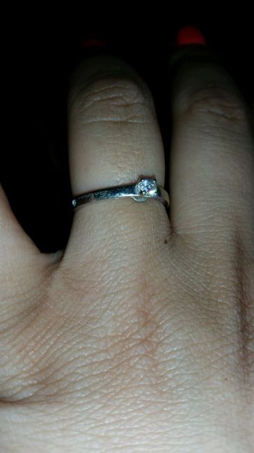 La vostra proposta di matrimonio, l'anello? - 1